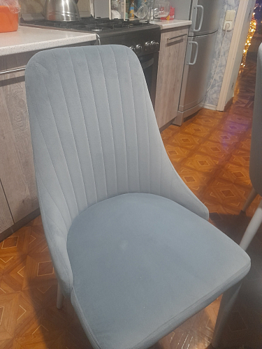 Стул на металлокаркасе Kora white / gray фото покупателя 616