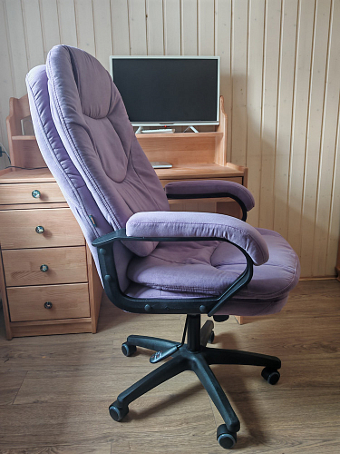Компьютерное кресло Comfort Lux/Комфорт Люкс черный фото покупателя 7