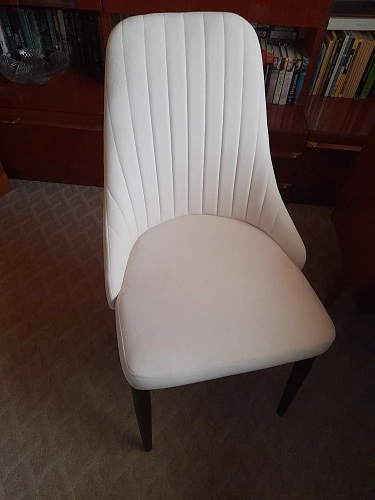 Стул на металлокаркасе Kora white / gray фото покупателя 98