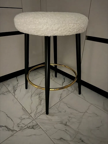 Барный стул Plato dark grey фото покупателя 5
