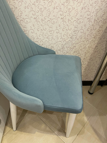 Стул на металлокаркасе Kora white / gray фото покупателя 227