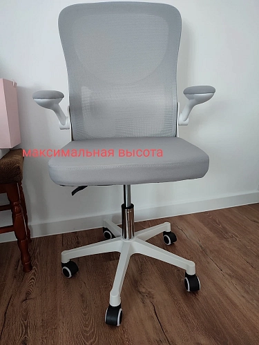 Компьютерное кресло Konfi blue / white фото покупателя 12