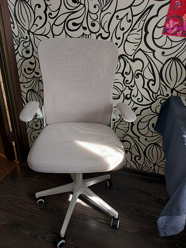 Компьютерное кресло Konfi blue / white фото покупателя 175
