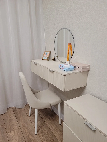 Стул на металлокаркасе Kora white / gray фото покупателя 140