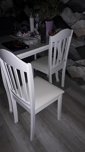 Стул Midea white фото покупателя 19