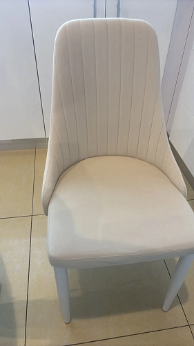 Стул на металлокаркасе Kora white / gray фото покупателя 147