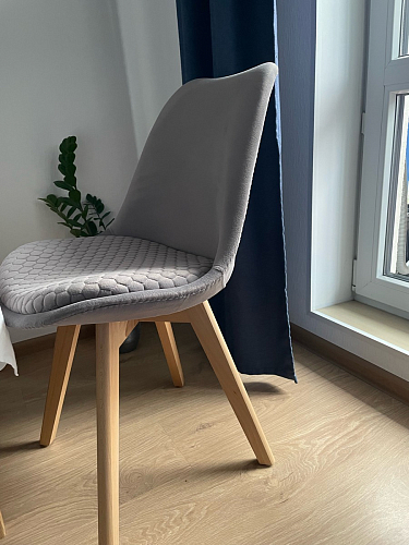 Деревянный стул Bonuss dark gray / wood фото покупателя 47