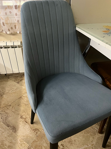 Стул на металлокаркасе Kora white / gray фото покупателя 416
