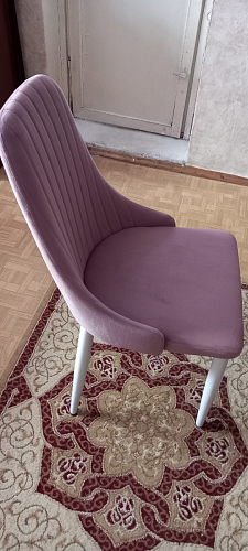Стул на металлокаркасе Kora white / gray фото покупателя 427