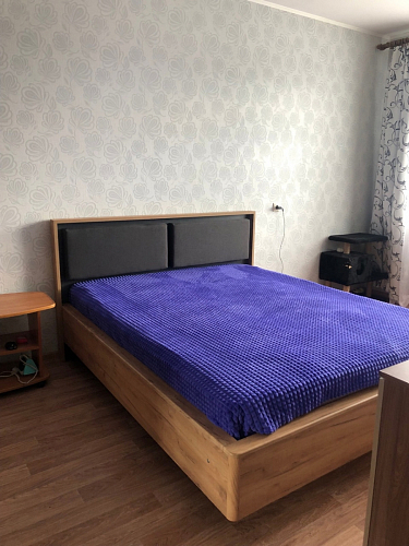 Полутораспальная кровать Клауд 140х200 парящая дуб крафт золотой / антрацит фото покупателя 493
