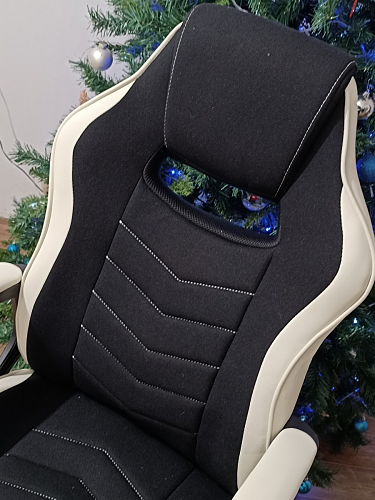 Компьютерное кресло Gamer черное / серое фото покупателя 37