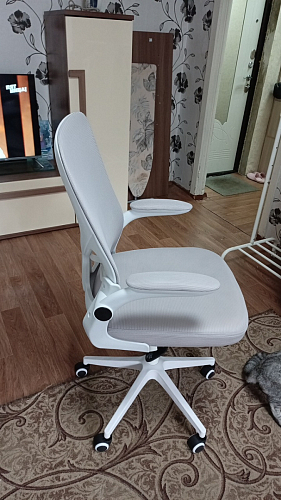 Компьютерное кресло Konfi blue / white фото покупателя 170