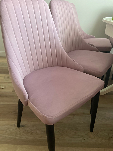 Стул на металлокаркасе Kora white / gray фото покупателя 215