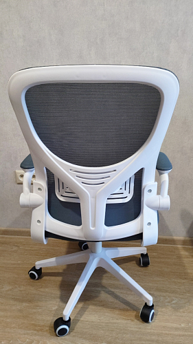 Компьютерное кресло Konfi blue / white фото покупателя 89