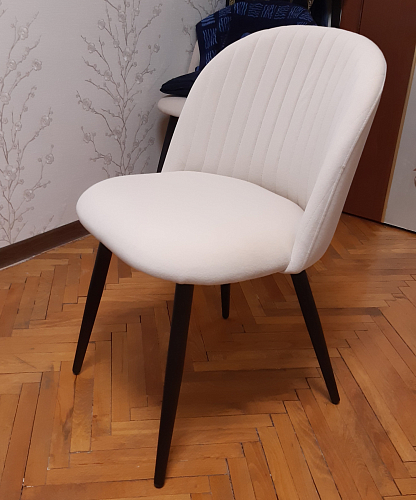 Стул на металлокаркасе Gabi wine red / black фото покупателя 956