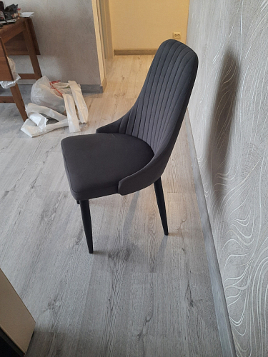 Стул на металлокаркасе Kora white / gray фото покупателя 652