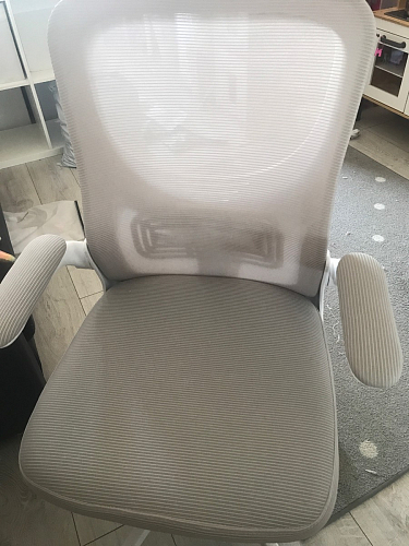 Компьютерное кресло Konfi blue / white фото покупателя 115