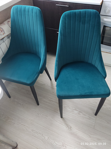 Стул на металлокаркасе Kora white / gray фото покупателя 537