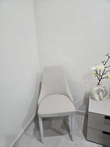 Стул на металлокаркасе Kora white / gray фото покупателя 150
