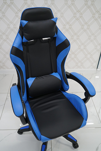 Компьютерное кресло Rodas black / blue из шоурума 2