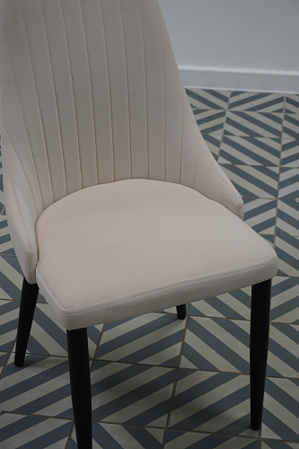 Стул на металлокаркасе Kora white / gray из шоурума 6