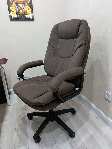 Компьютерное кресло Comfort Lux/Комфорт Люкс черный фото покупателя 107