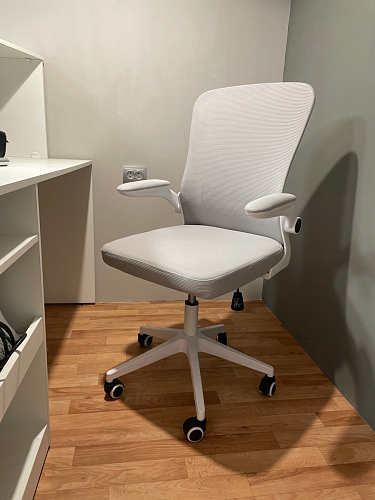 Компьютерное кресло Konfi blue / white фото покупателя 326