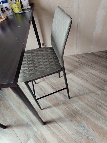 Барный стул Teon gray / black фото покупателя 5