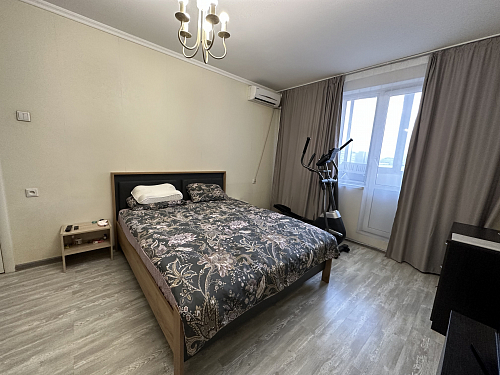 Двуспальная кровать Тхан 180х200 дуб крафт золотой / антрацит фото покупателя 1