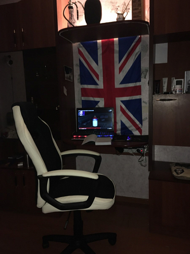 Компьютерное кресло Gamer черное / серое фото покупателя 47
