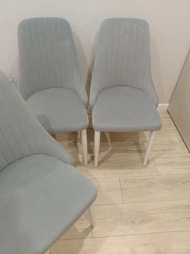 Стул на металлокаркасе Kora white / gray фото покупателя 59