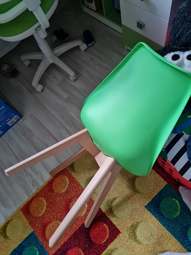 Деревянный стул Bonuss green фото покупателя 174
