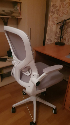 Компьютерное кресло Konfi blue / white фото покупателя 322