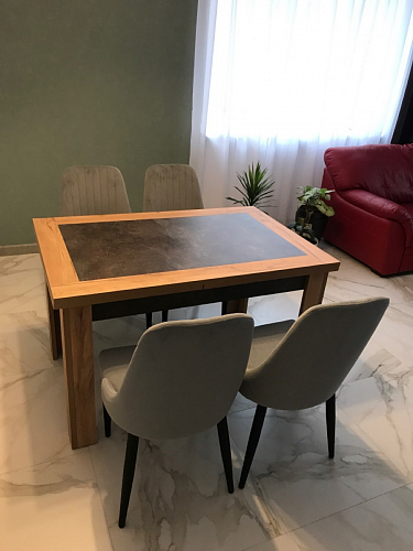 Стул на металлокаркасе Kora white / gray фото покупателя 307