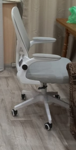 Компьютерное кресло Konfi blue / white фото покупателя 142