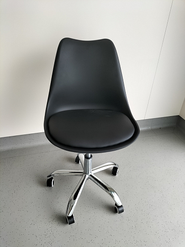Компьютерное кресло Kolin с подушкой clear / white фото покупателя 325