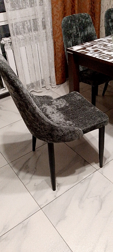 Стул на металлокаркасе Kora white / gray фото покупателя 552