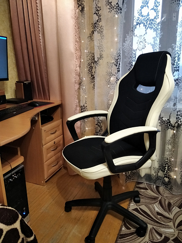 Компьютерное кресло Gamer черное / серое фото покупателя 65