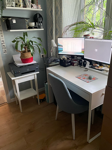 Стул на металлокаркасе Kora white / gray фото покупателя 279