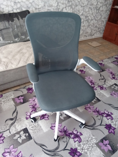 Компьютерное кресло Konfi blue / white фото покупателя 173