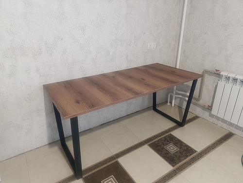 Деревянный стол Лота Лофт 140х80 белый матовый / бетон светлый фото покупателя 680