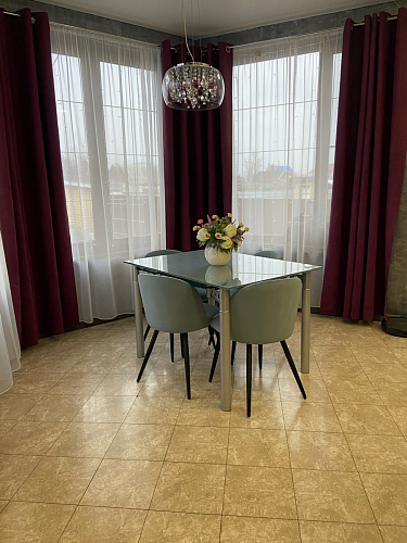 Стул на металлокаркасе Gabi wine red / black фото покупателя 801