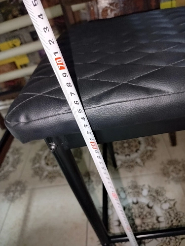Барный стул Teon gray / black фото покупателя 11