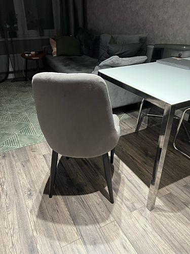 Стул на металлокаркасе Kora white / gray фото покупателя 304