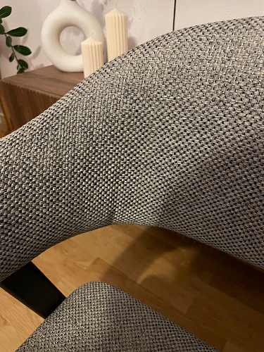 Стул на металлокаркасе Twin gray / black фото покупателя 91
