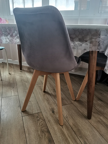 Деревянный стул Bonuss dark gray / wood фото покупателя 105