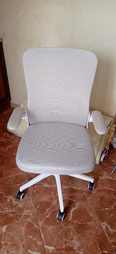 Компьютерное кресло Konfi blue / white фото покупателя 303