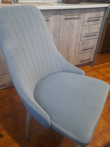 Стул на металлокаркасе Kora white / gray фото покупателя 612