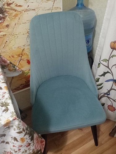 Стул на металлокаркасе Kora white / gray фото покупателя 621