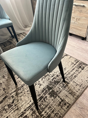 Стул на металлокаркасе Kora white / gray фото покупателя 499
